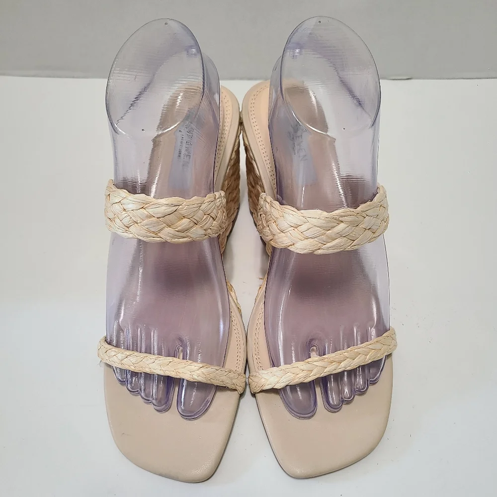 STEVEN NEW YORK Ardy Espadrille‎ Wedge Sandal Size 8.5